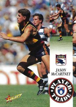 1995 Select AFL #371 Jason McCartney Front